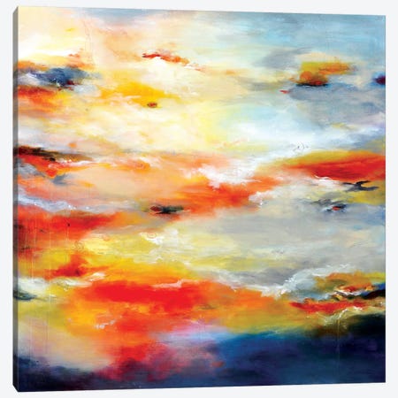 Sunset Canvas Print #AND30} by Andrada Anghel Canvas Art Print