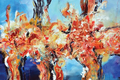 A Tendency To Lean In More Directions by Andrada Anghel framed wall art