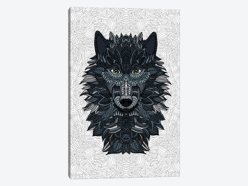 Wolf by Angelika Parker 1-piece Canvas Art Print
