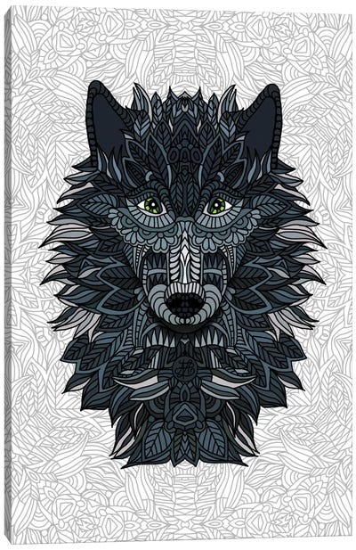 Wolf Canvas Art Print - Wolf Art