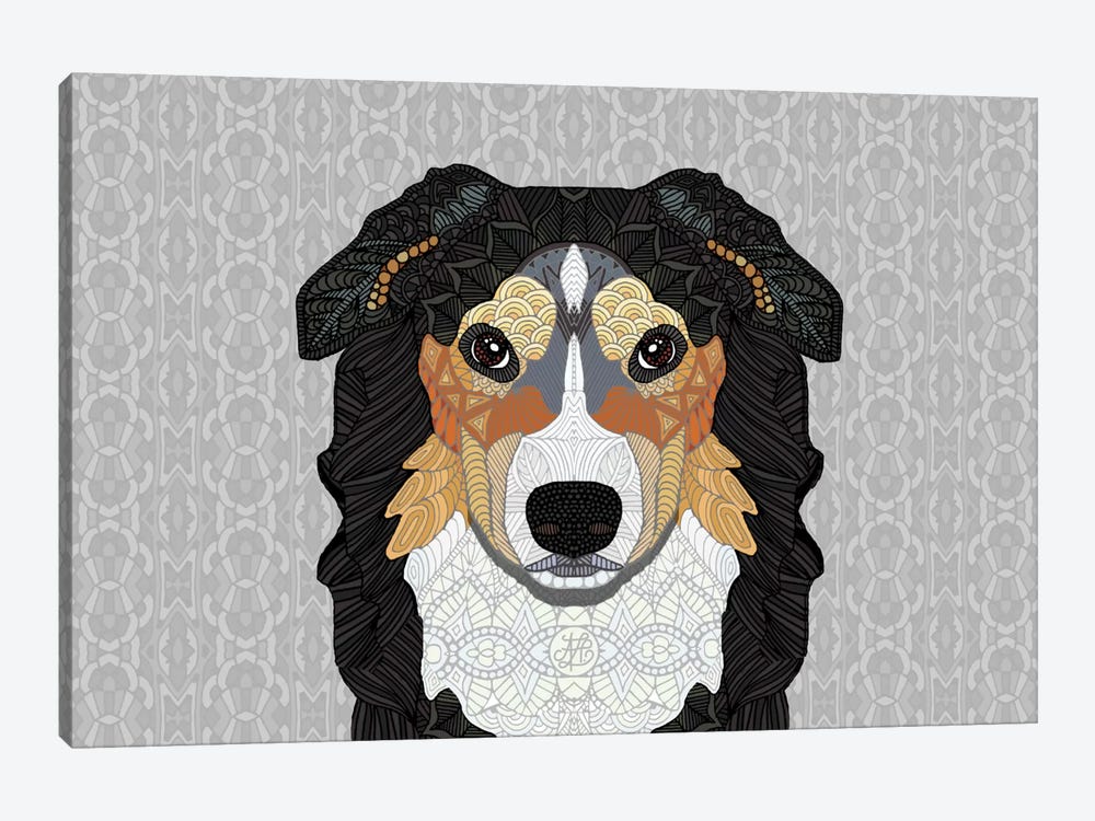 Zecke - Mountain Dog by Angelika Parker 1-piece Canvas Print