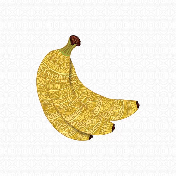 Minimalist Décor: Bananas by Angelika Parker