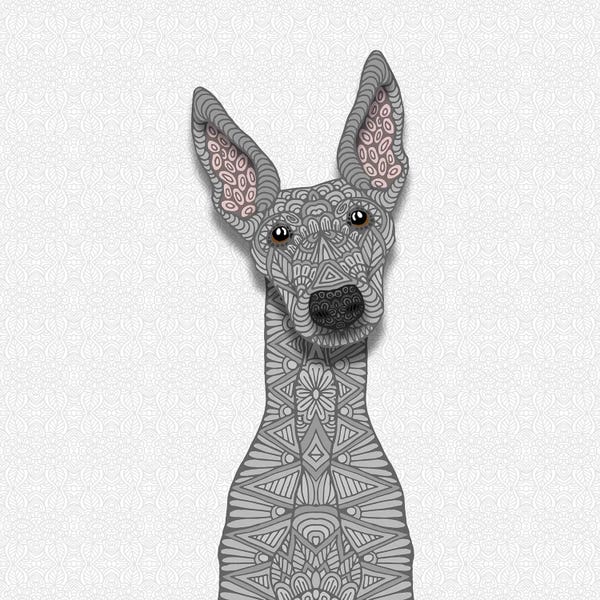 Greyhounds: Blue Greyhound by Angelika Parker