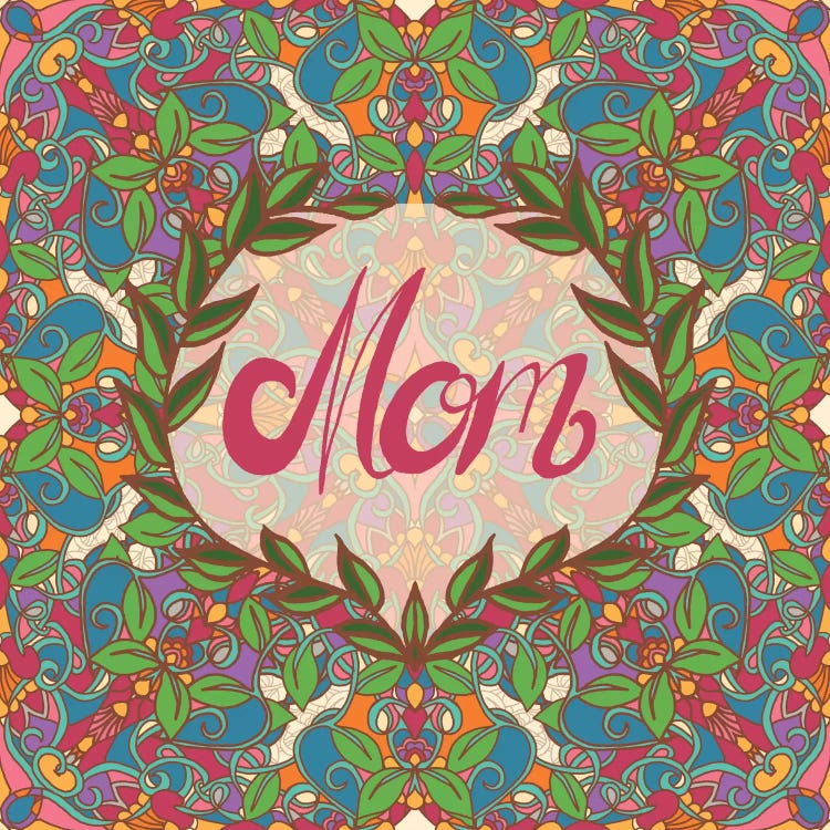 Bohemian Mom by Angelika Parker wall art