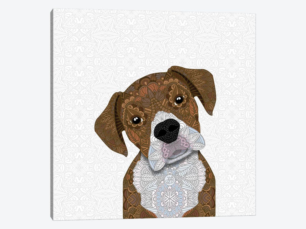 Boxer Dog by Angelika Parker 1-piece Canvas Wall Art