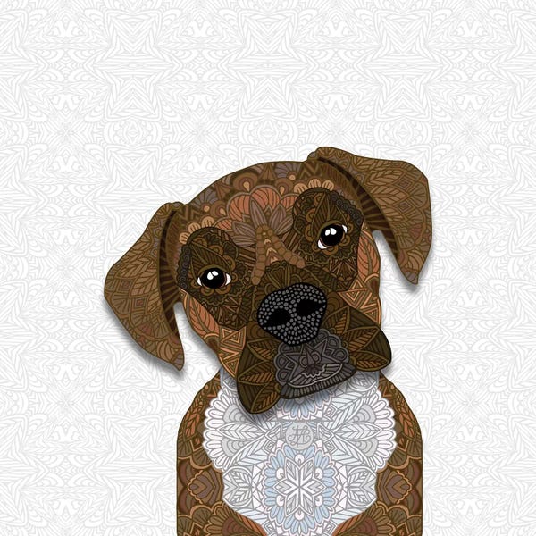 Boxers: Brindle Boxer by Angelika Parker