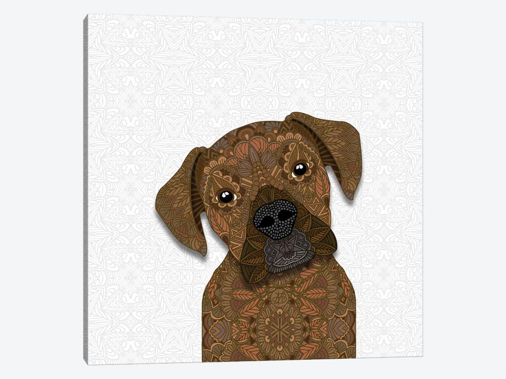 Fawn Boxer by Angelika Parker 1-piece Canvas Artwork