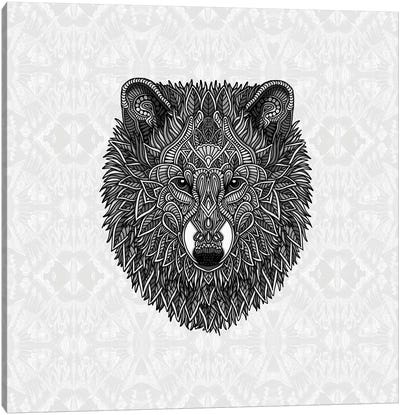 Gray Wolf Canvas Art Print - Angelika Parker