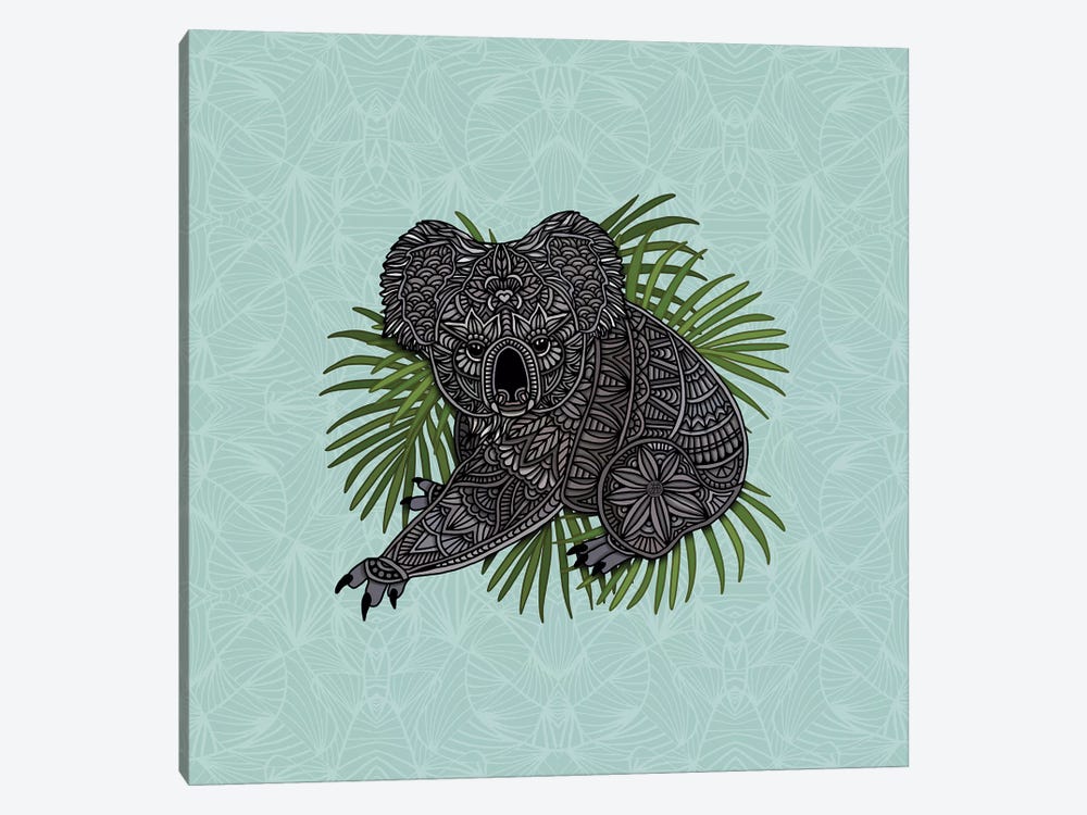 Happy Koala by Angelika Parker 1-piece Canvas Art Print