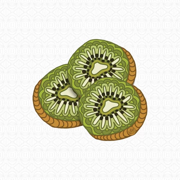 Minimalist Décor: Kiwis by Angelika Parker