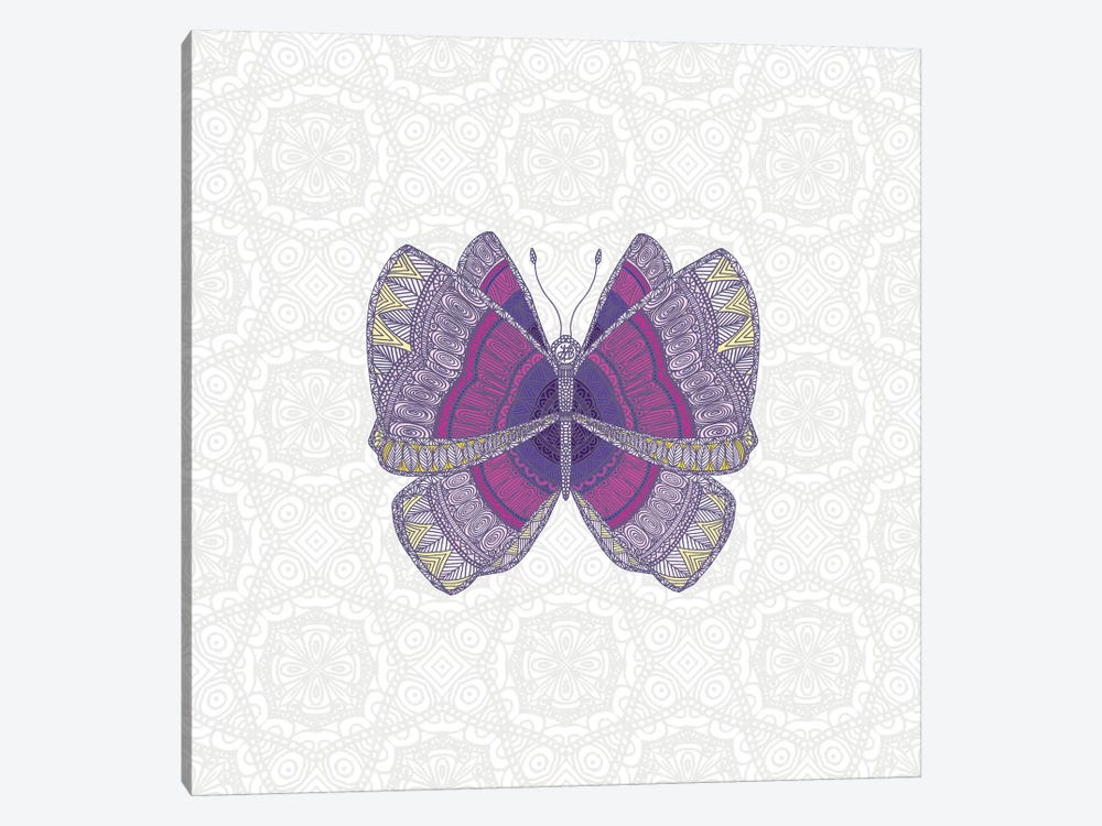 Mauve Butterfly by Angelika Parker 1-piece Art Print