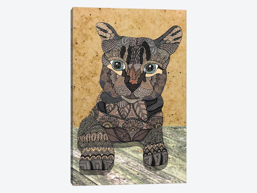 Cat by Angelika Parker 1-piece Canvas Art Print