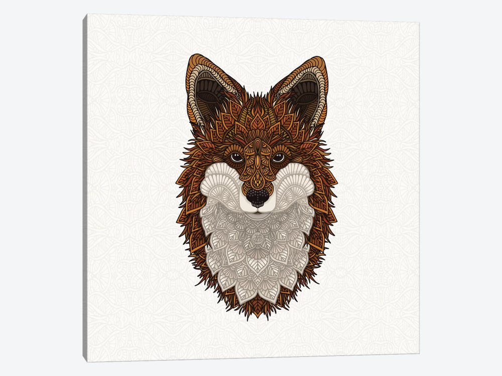 Red Fox by Angelika Parker 1-piece Canvas Print
