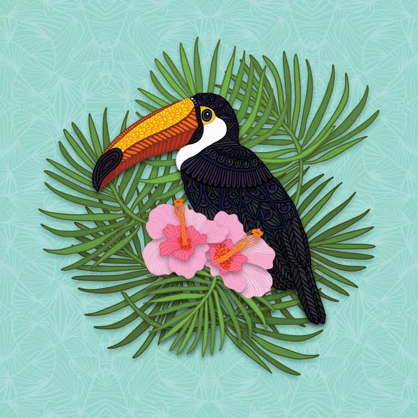 Hibiscuses: Toucan Summer by Angelika Parker