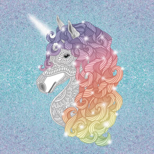 Kids Fantasy Art: Unicorn by Angelika Parker