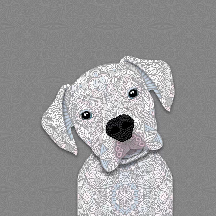 White Boxer by Angelika Parker wall art