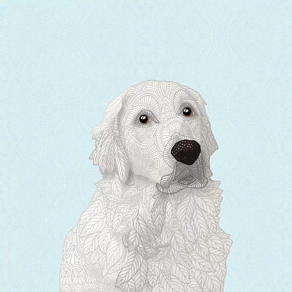 Labrador Retrievers: White Retriever by Angelika Parker