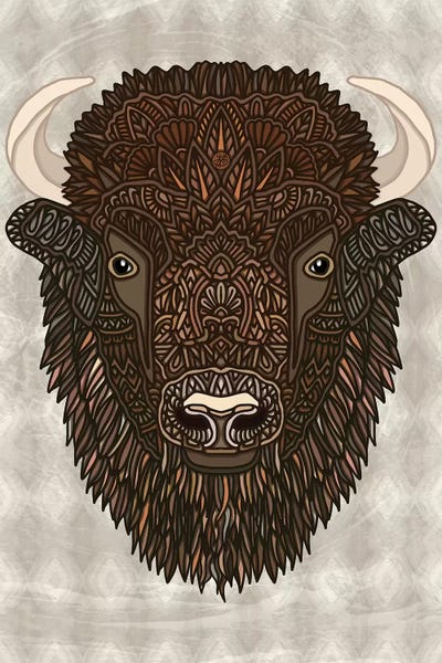 Bison & Buffaloes: Bison by Angelika Parker