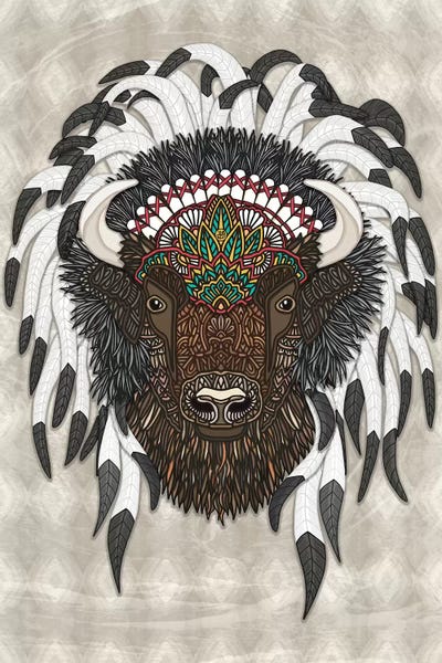 Bison & Buffaloes: Native Bison by Angelika Parker