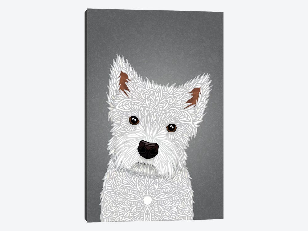 West Highland Terrier by Angelika Parker 1-piece Canvas Art