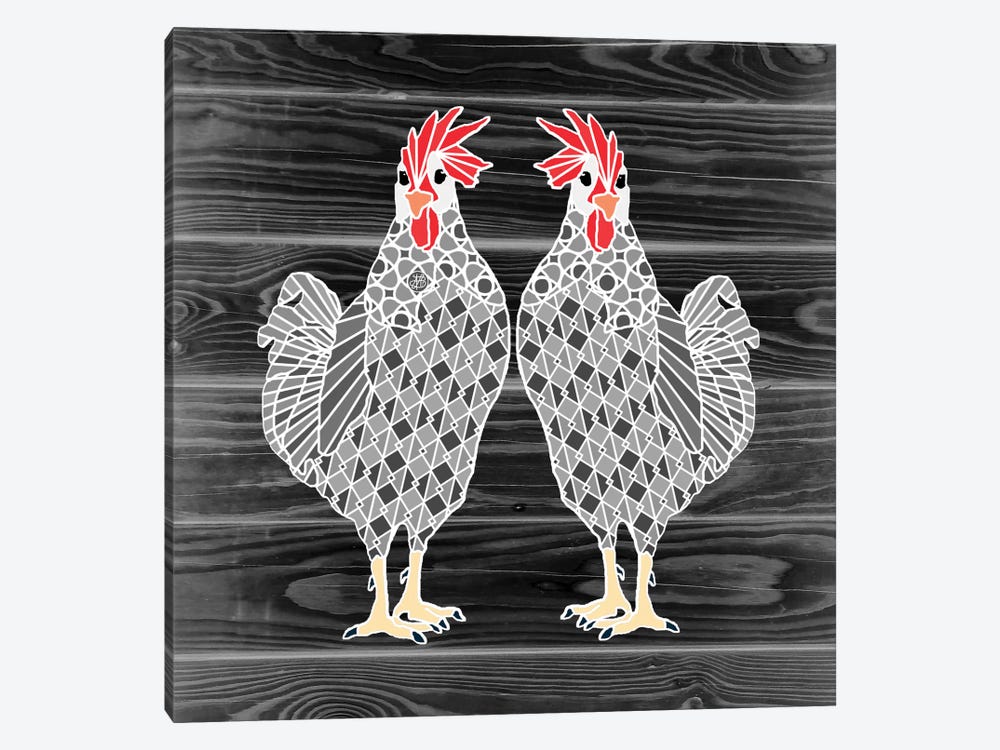 Chicks by Angelika Parker 1-piece Canvas Wall Art