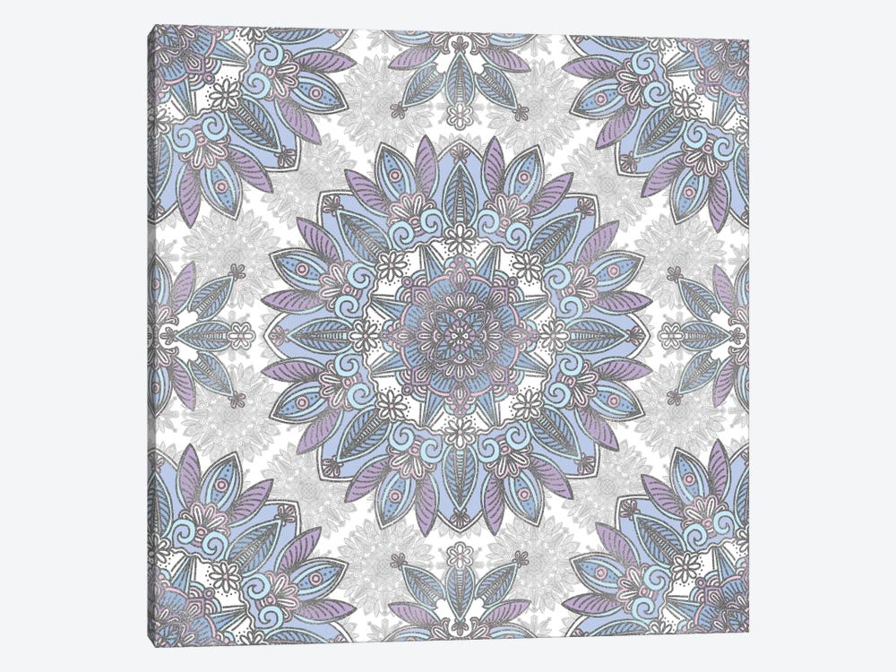 Violet Mandala by Angelika Parker 1-piece Art Print