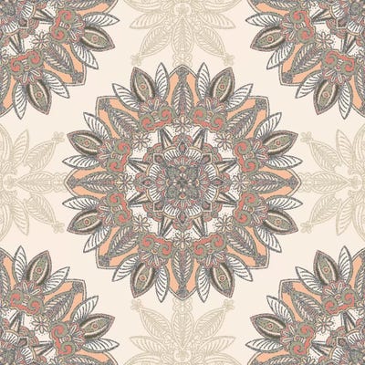Fall Mandala by Angelika Parker art print