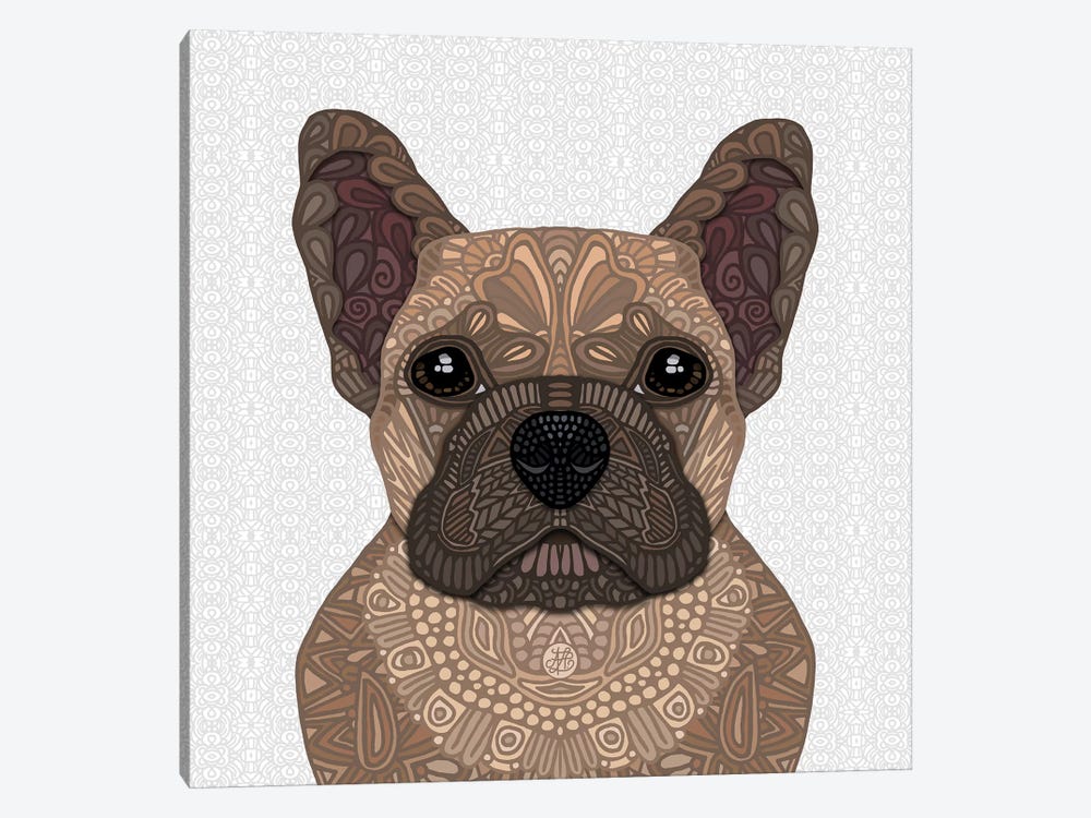 Fawn Frenchie by Angelika Parker 1-piece Canvas Wall Art