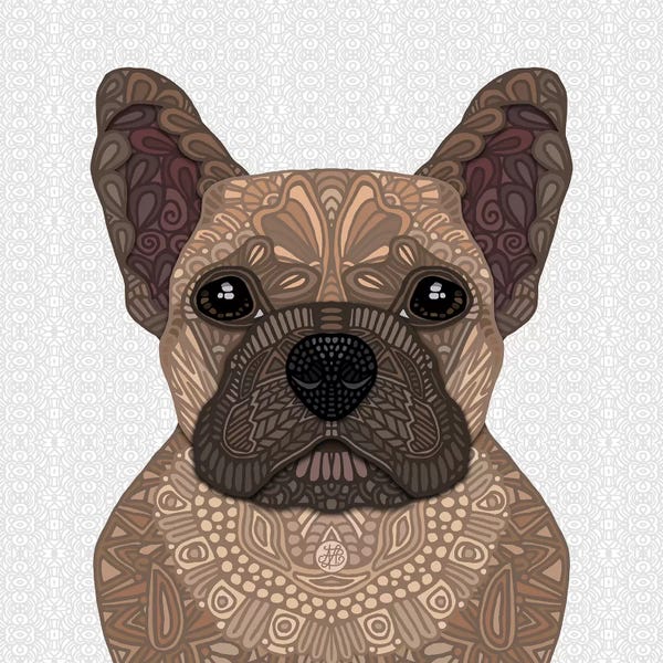French Bulldogs: Fawn Frenchie by Angelika Parker
