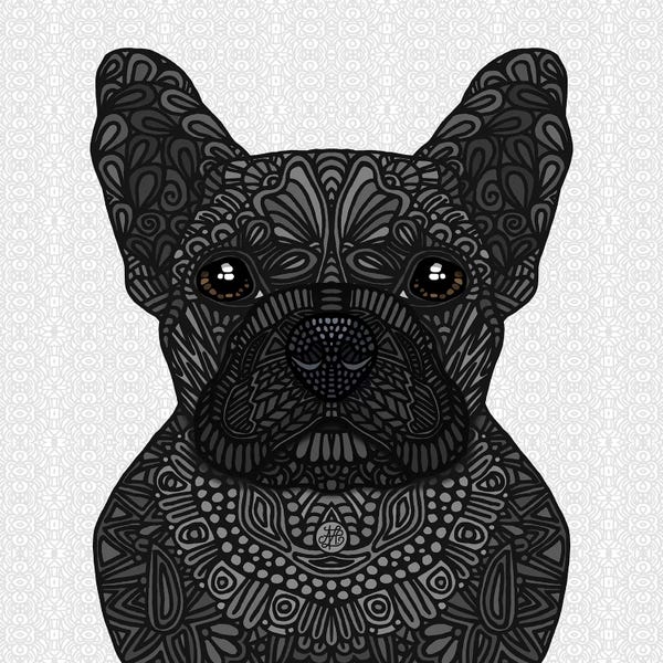 Angelika Parker: Black Frenchie by Angelika Parker