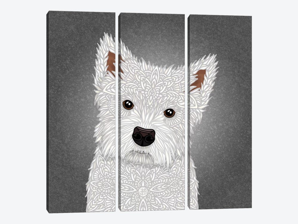 West Highland Terrier by Angelika Parker 3-piece Art Print