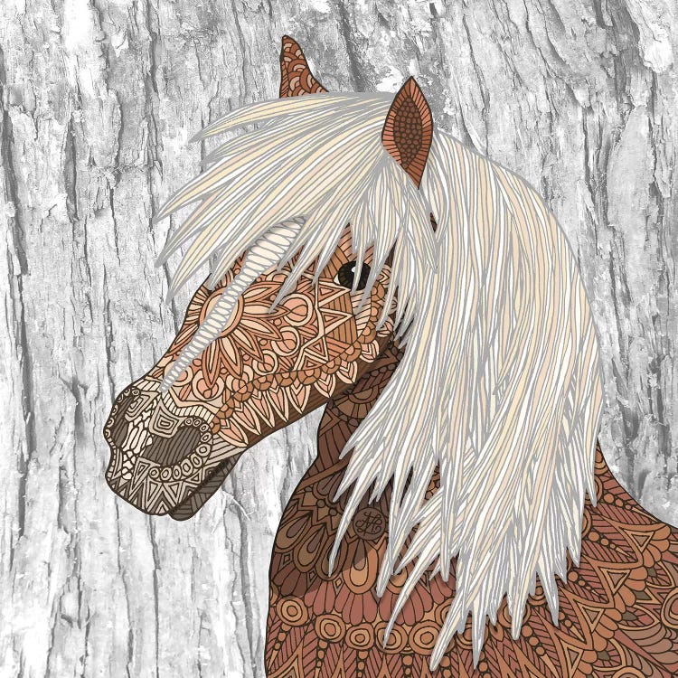 Nickerson - Haflinger Horse by Angelika Parker wall art