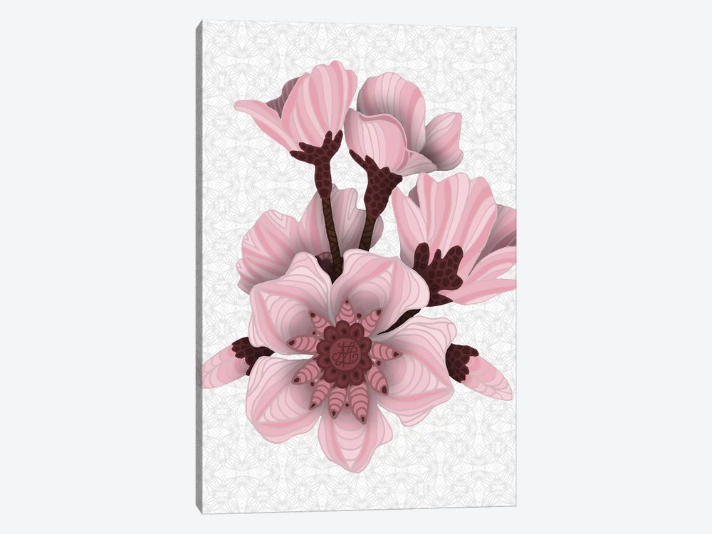 Cherry Blossoms - Light by Angelika Parker 1-piece Canvas Art Print