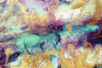 Liquid Gold by Angelika Parker canvas print