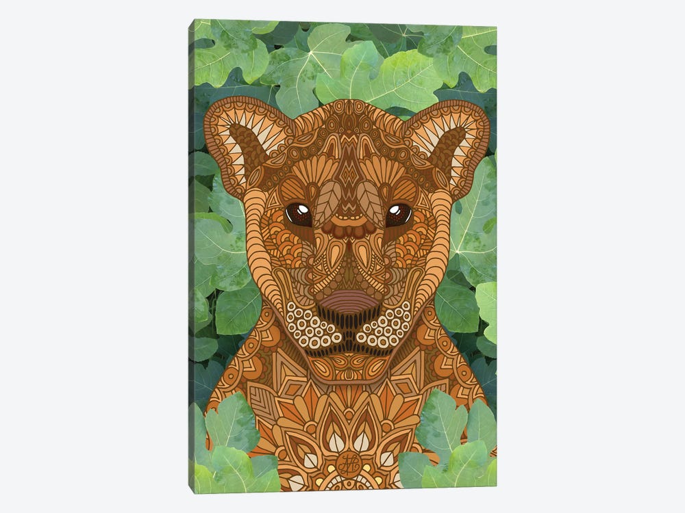 Lioness Queen by Angelika Parker 1-piece Canvas Artwork