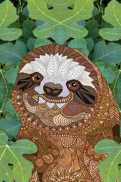 Sloths: Happy Sloth by Angelika Parker