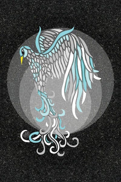 Ice Phoenix by Angelika Parker canvas print