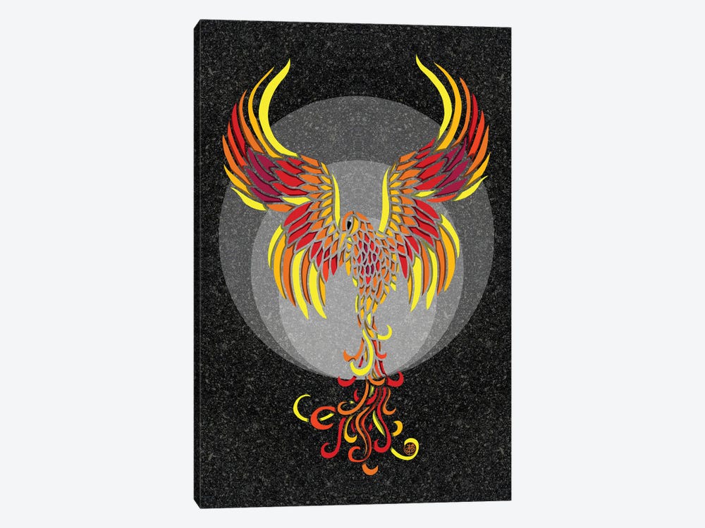 Fire Phoenix by Angelika Parker 1-piece Art Print