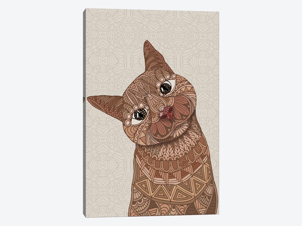 Hello Beautiful Cat by Angelika Parker 1-piece Canvas Wall Art