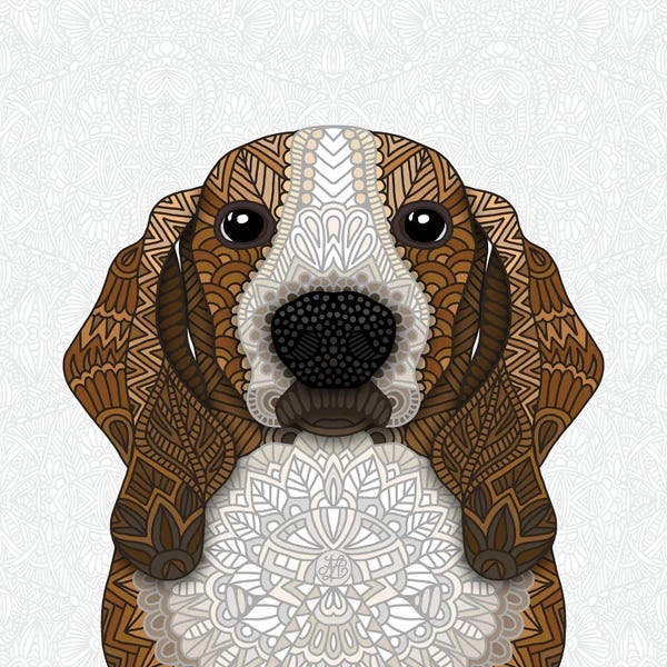 Basset Hounds: Basset Hound by Angelika Parker