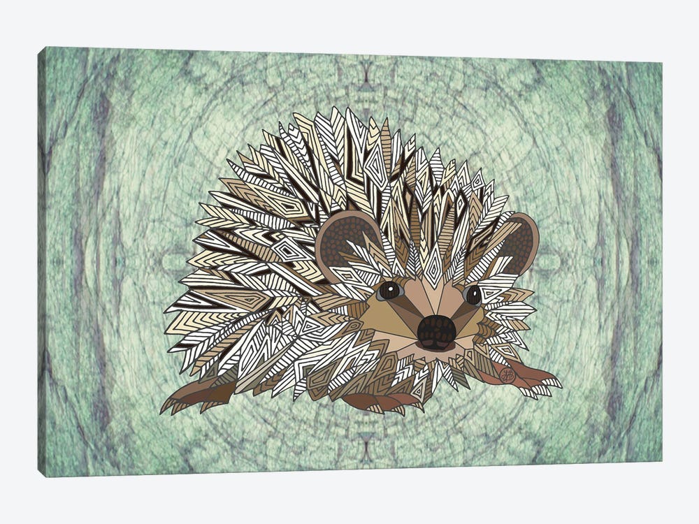 Woodland Hedgehog by Angelika Parker 1-piece Canvas Wall Art