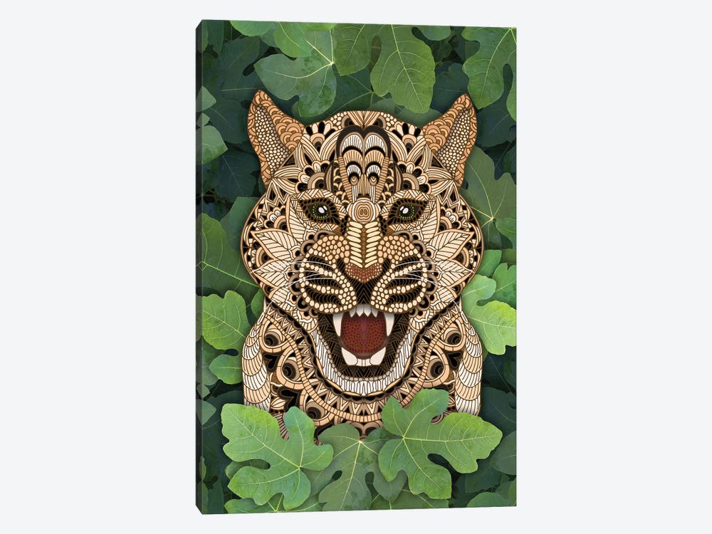Jungle Leopard by Angelika Parker 1-piece Art Print