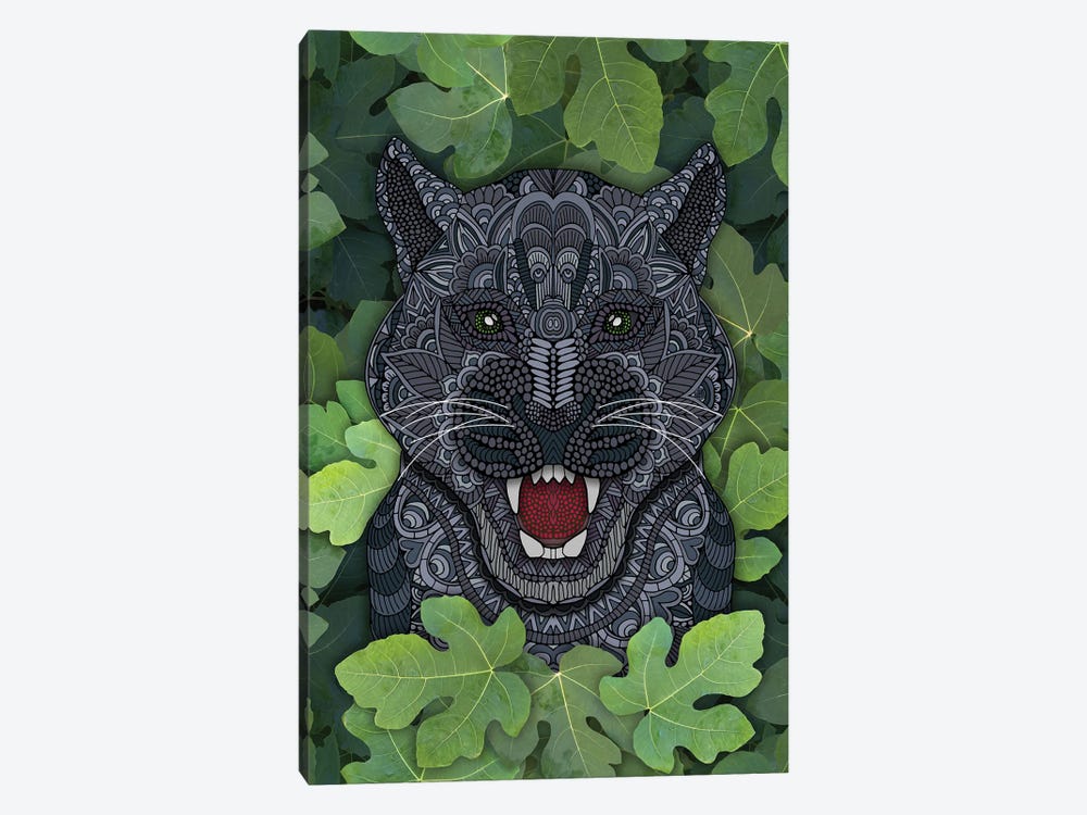 Jungle Panther by Angelika Parker 1-piece Canvas Wall Art