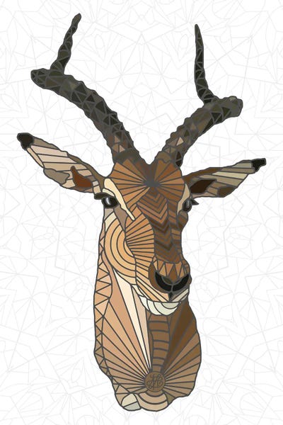 Modern Impala by Angelika Parker multi panel art