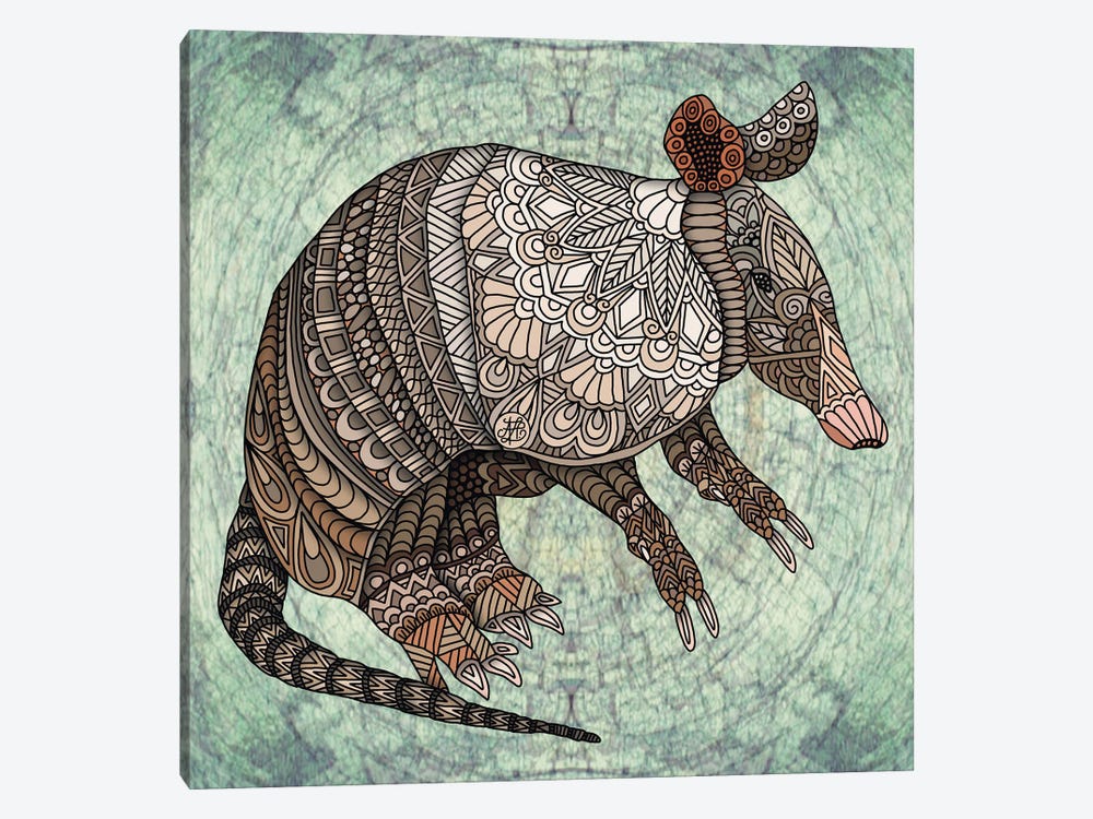 Armadillo by Angelika Parker 1-piece Canvas Wall Art