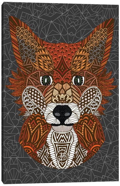 Fox Canvas Art Print - Angelika Parker
