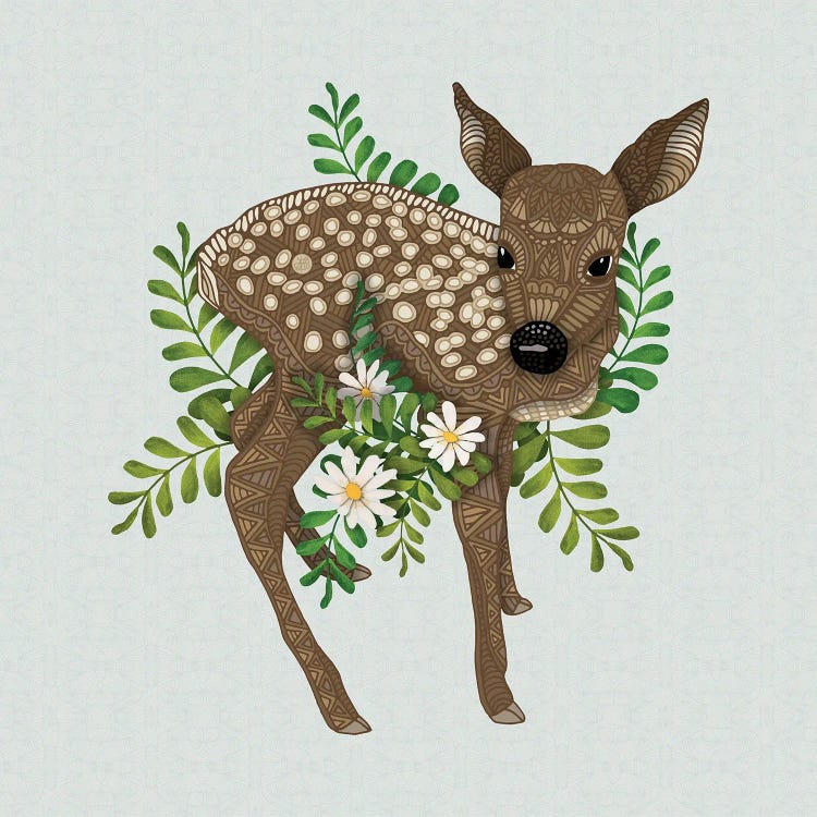 Fawn (Square) by Angelika Parker wall art