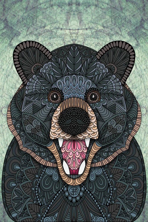 Ornate Black Bear