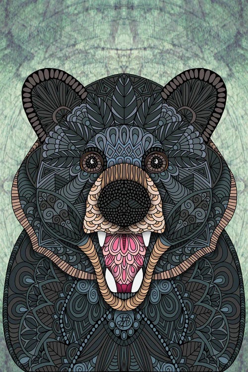 Ornate Black Bear