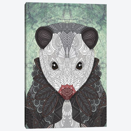 Ornate Opossum Canvas Print #ANG313} by Angelika Parker Canvas Art